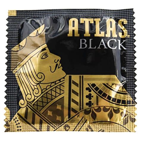 atlas black condoms